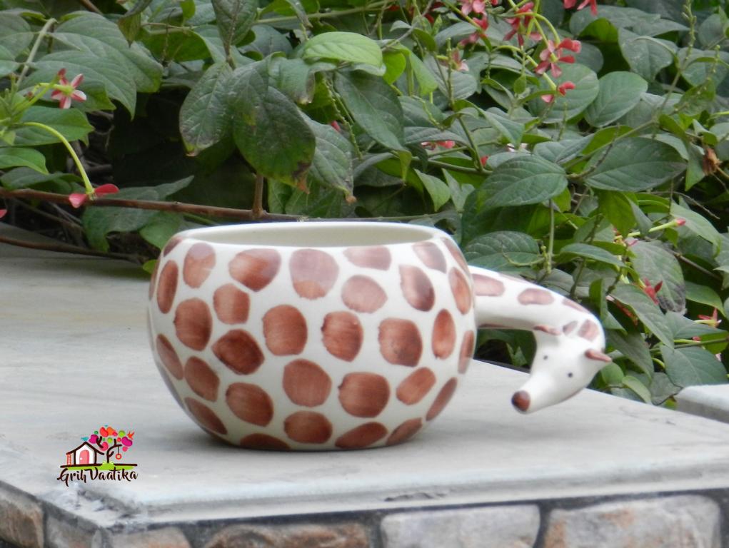 Giraffe Ceramic Planter