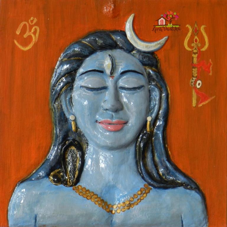 'Shiva' The Yogi - Wall Hanging