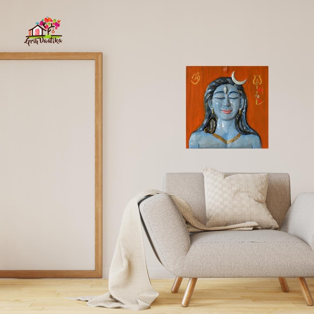 'Shiva' The Yogi - Wall Hanging