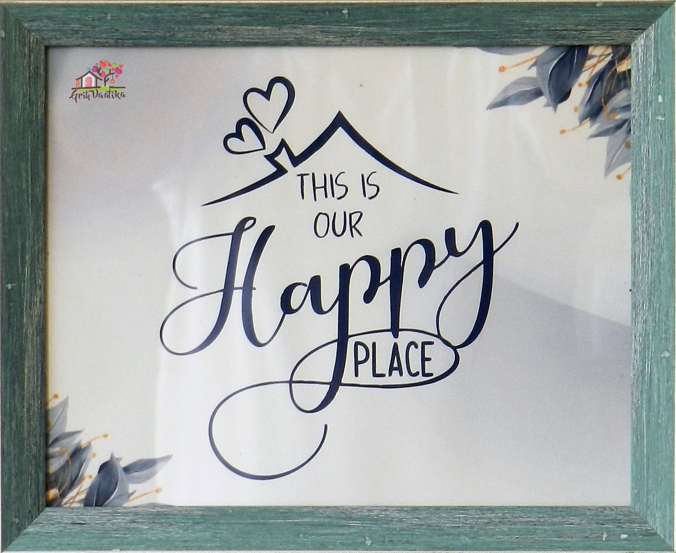 Quotes wall art frame, This is Our Happy Place
