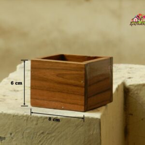 Premium Teak wood small table planter