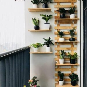 Grih Vaatika Vertical 7 Shelves hanger