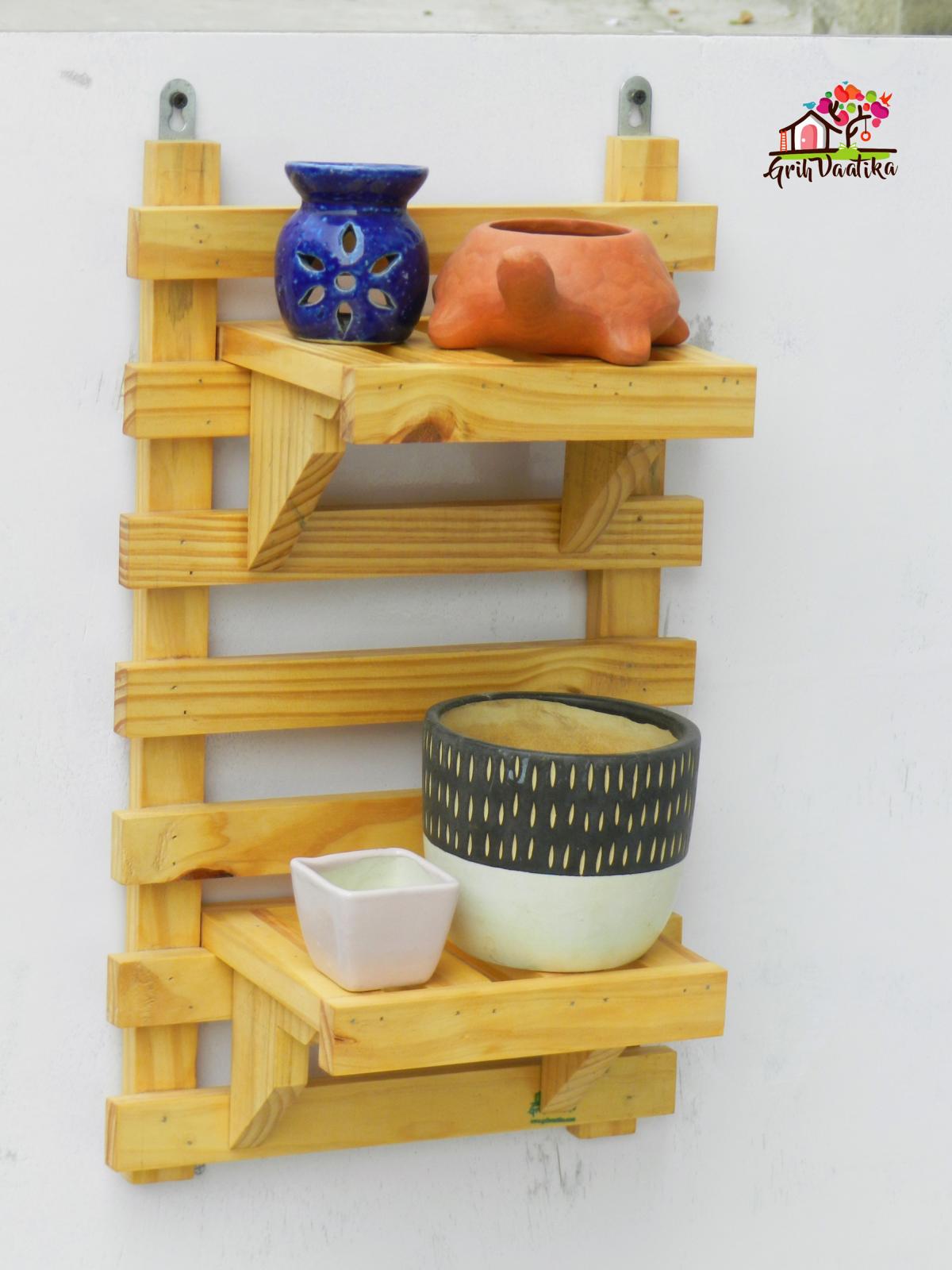 Vertical planter shelf – 2 shelves