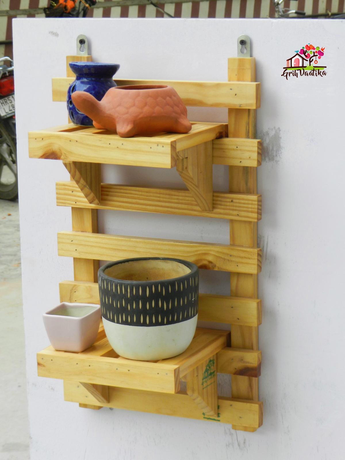 Vertical planter shelf – 2 shelves