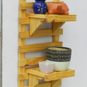 Vertical planter shelf – 2 shelves