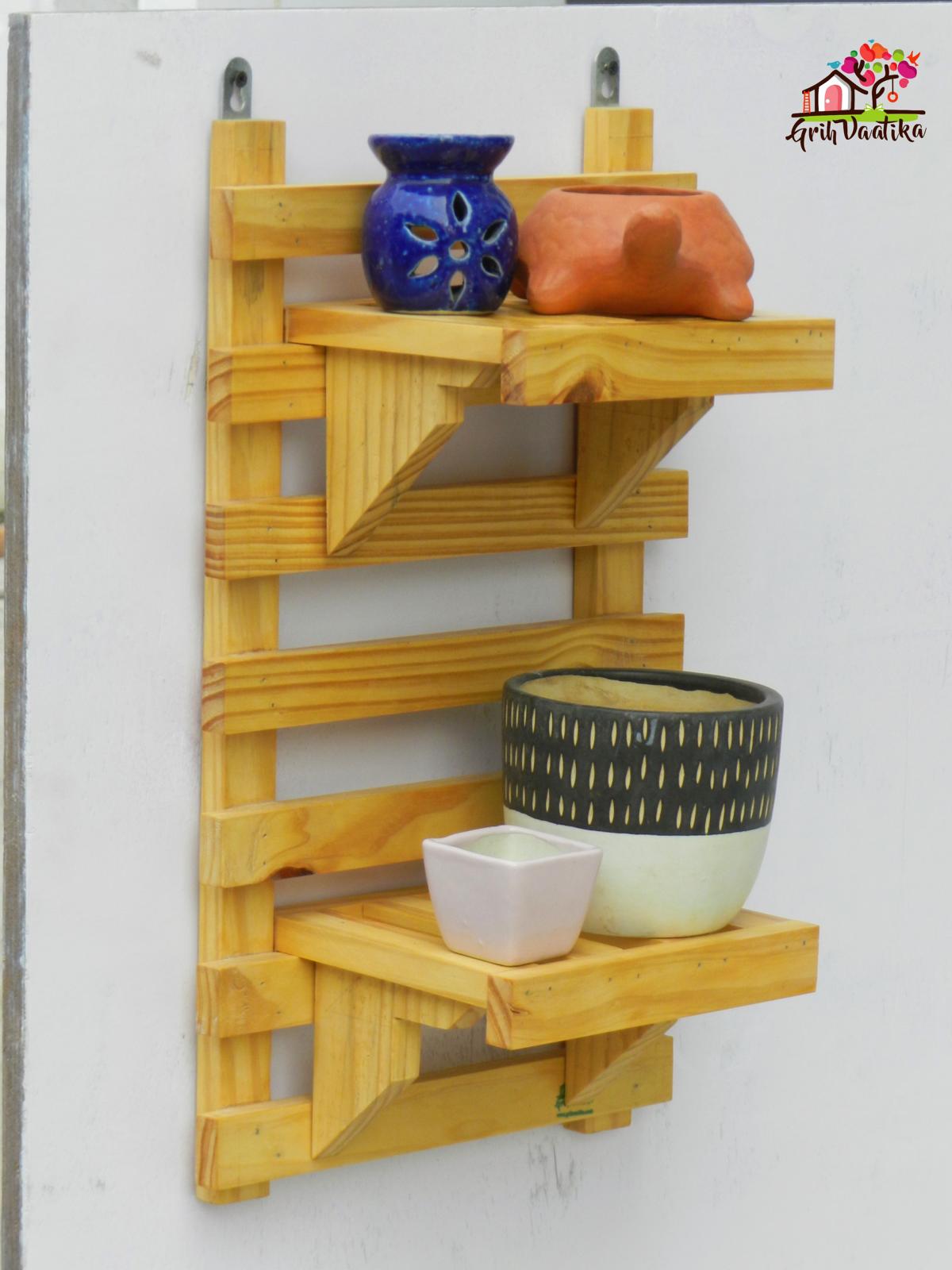Vertical planter shelf – 2 shelves